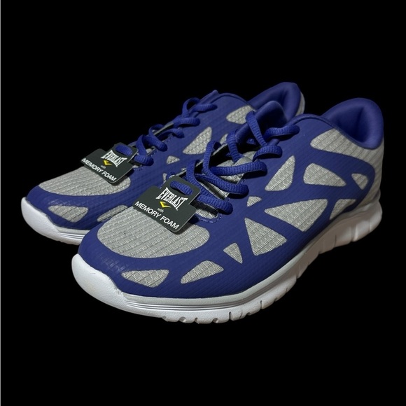 Everlast Pace 2 Memory Foam Purple and White Sneakers Women’s 8.5 New - Picture 5 of 9